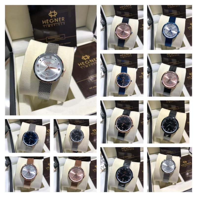 JAM TANGAN WANITA HEGNER 1648L-1 / HW-1648L-1 / HEGNER 1648 [ORIGINAL]