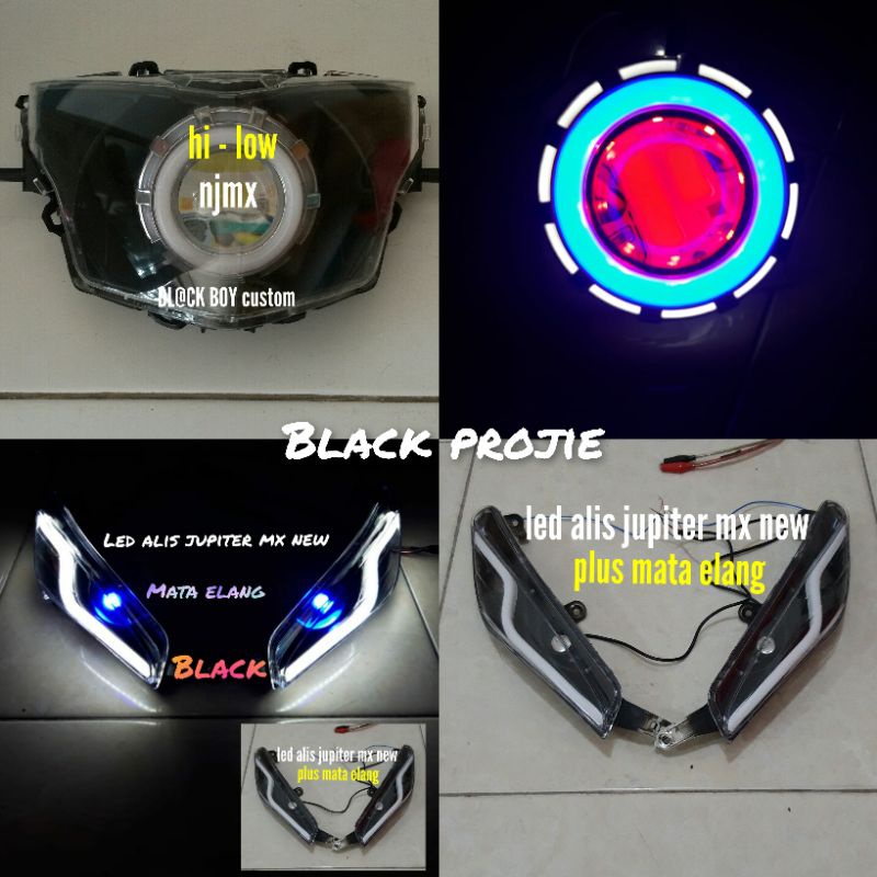 Jual REFLEKTOR CUSTOM JUPITER MX 135 HEADLAMP LAMPU DEPAN JUPITER MX