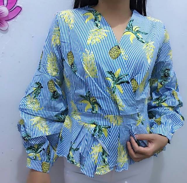 COD bisa bayar ditempat MG 8307C blouse kimono