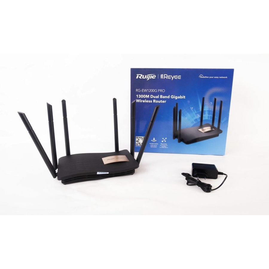 RUIJIE REEYEE RG-EW1200G PRO 1300M Dual-Band Gigabit Wireless Router GARANSI RESMI