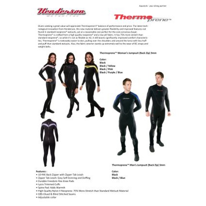Dijual wetsuit henderson thermoprene jumsuit 3mm women Murah
