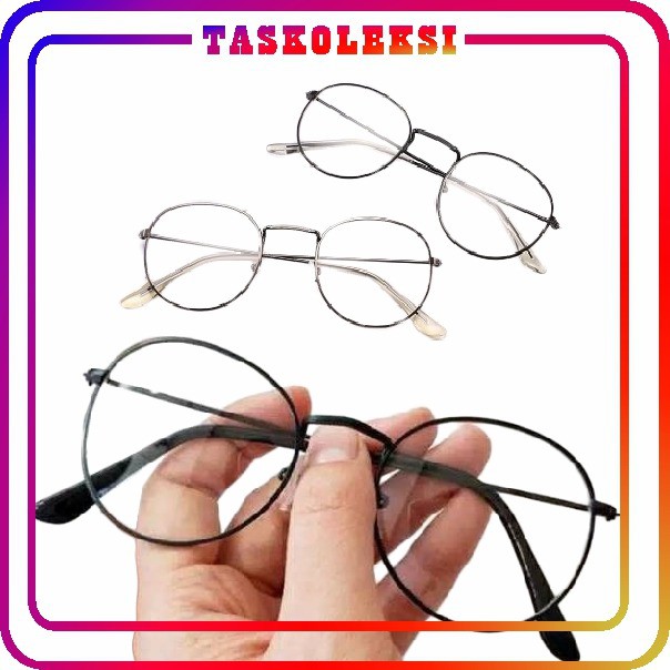 ☛TK☚ R177 KACAMATA WANITA KOREA FRAME KACA MATA ANTI RADIASI MURAH SUNGALASSES LENSA TRANSPARAN