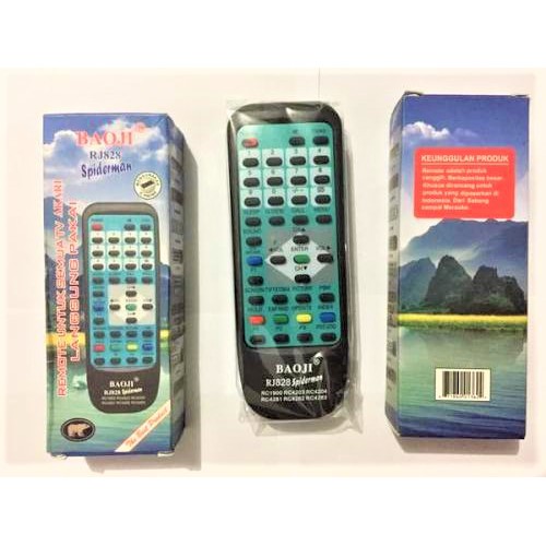 Remot remote tv akari serbaguna hanya untuk tv tabung remot merk wonder