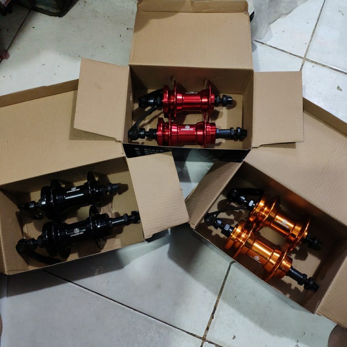 HUB BOS SEPEDA 32 HOLE (DRAT ULIR) (DISC BRAKE 44) PACIFIC 412 WARNA