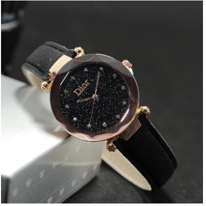 [PA] JAM TANGAN WANITA ANALOG RANTAI MAGNET DIAMON IMPORT MURAH GROSIR DR031