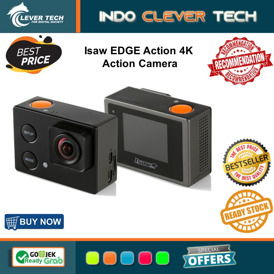 Isaw EDGE Action 4K Action Camera