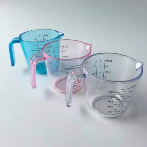 RR561 Gelas Takar Plastik Measuring Cup Gelas Ukur Plastik Gelas takaran