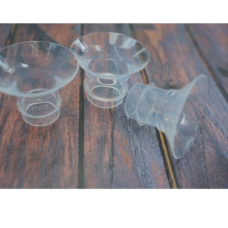 [KODE ND0HU] Corong Insert / corong dalam Pompa Asi Hands Free Ommabi ukuran 17 mm19 mm 21 mm 24 mm