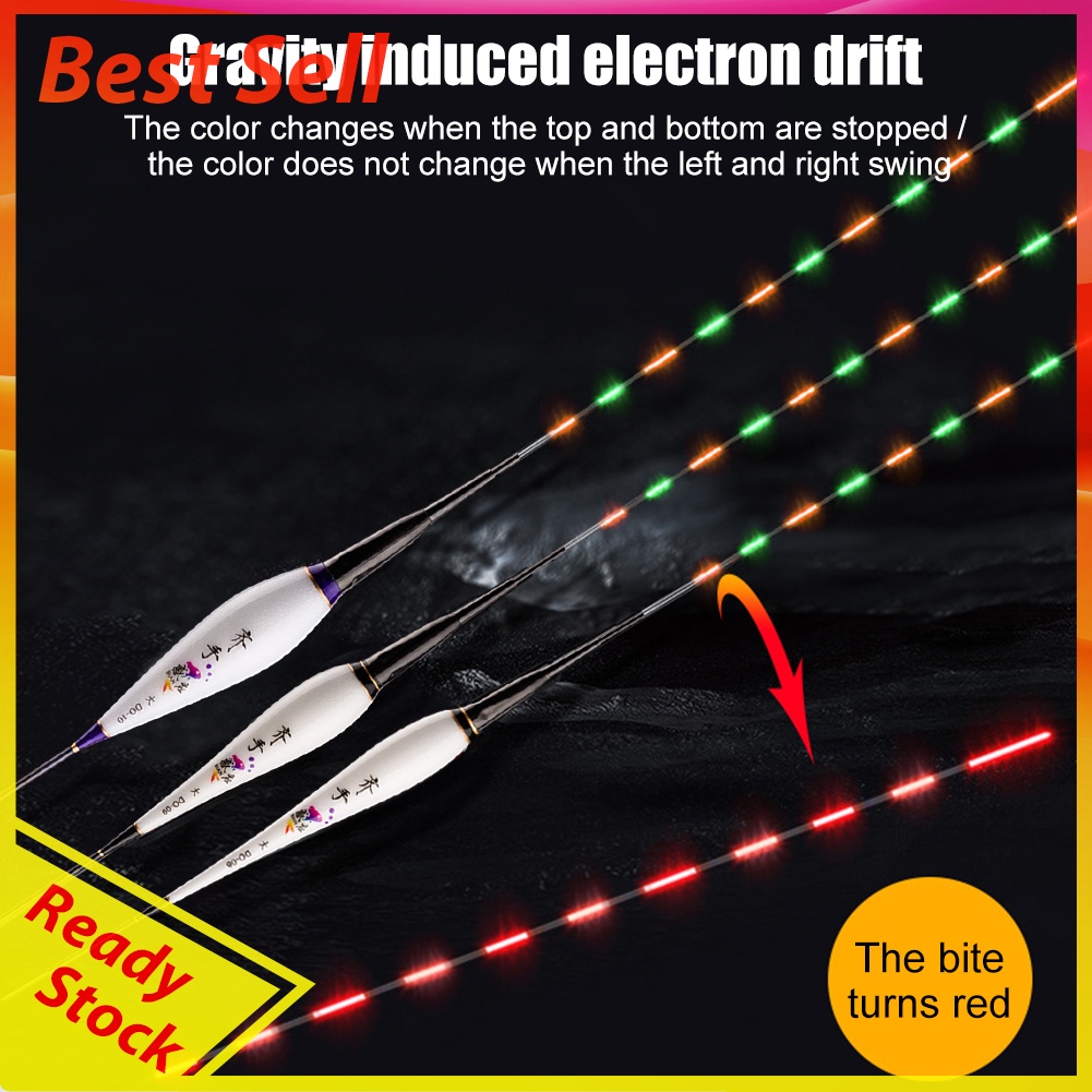 Luminous Electric Fishing Floats Color Changing Night Fishing Buoy Bobber