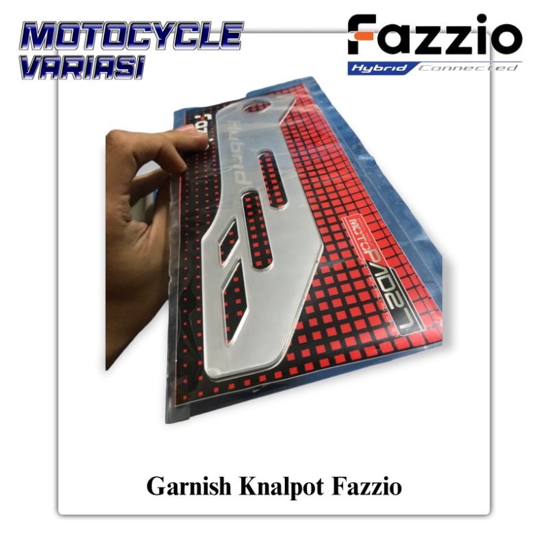 Garnish Knalpot Fazzio Muffler Garnish Cover Knalpot Fazzio