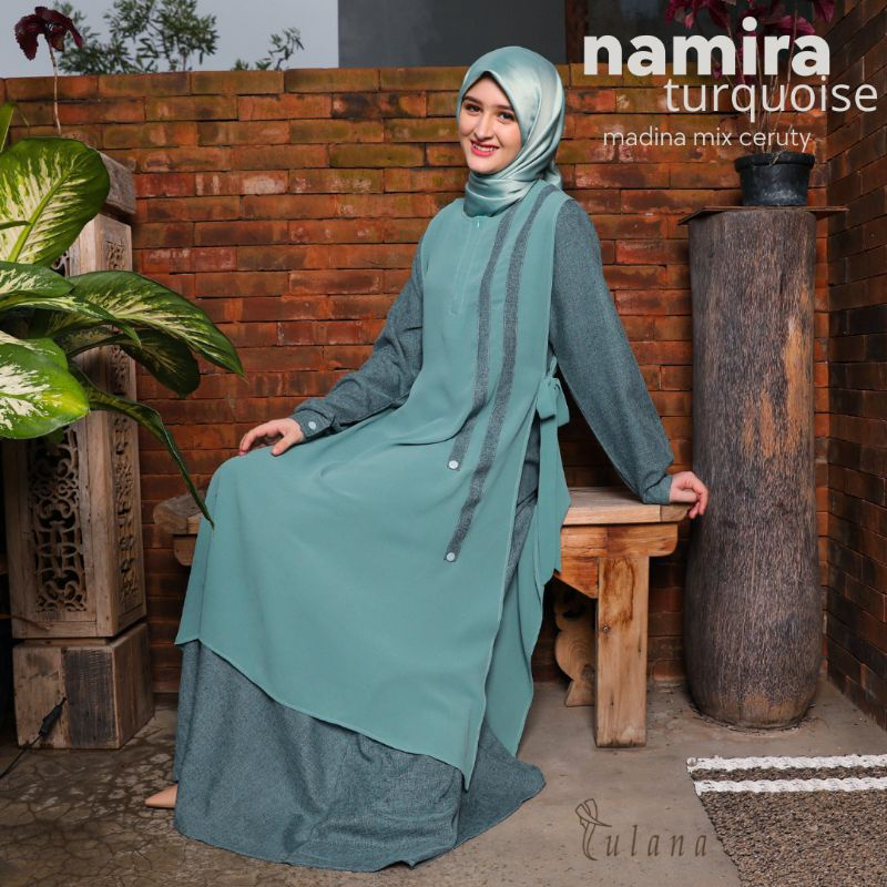 NAMIRA Dress Madina mix Ceruty