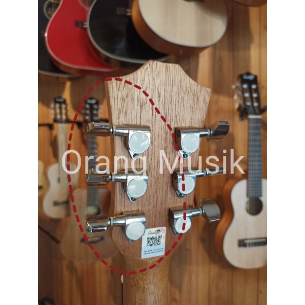 Gitar Original Cowboy GWC 235 NA/NS Import Bonus Softcase DLL - Gitar Akustik Cowboy