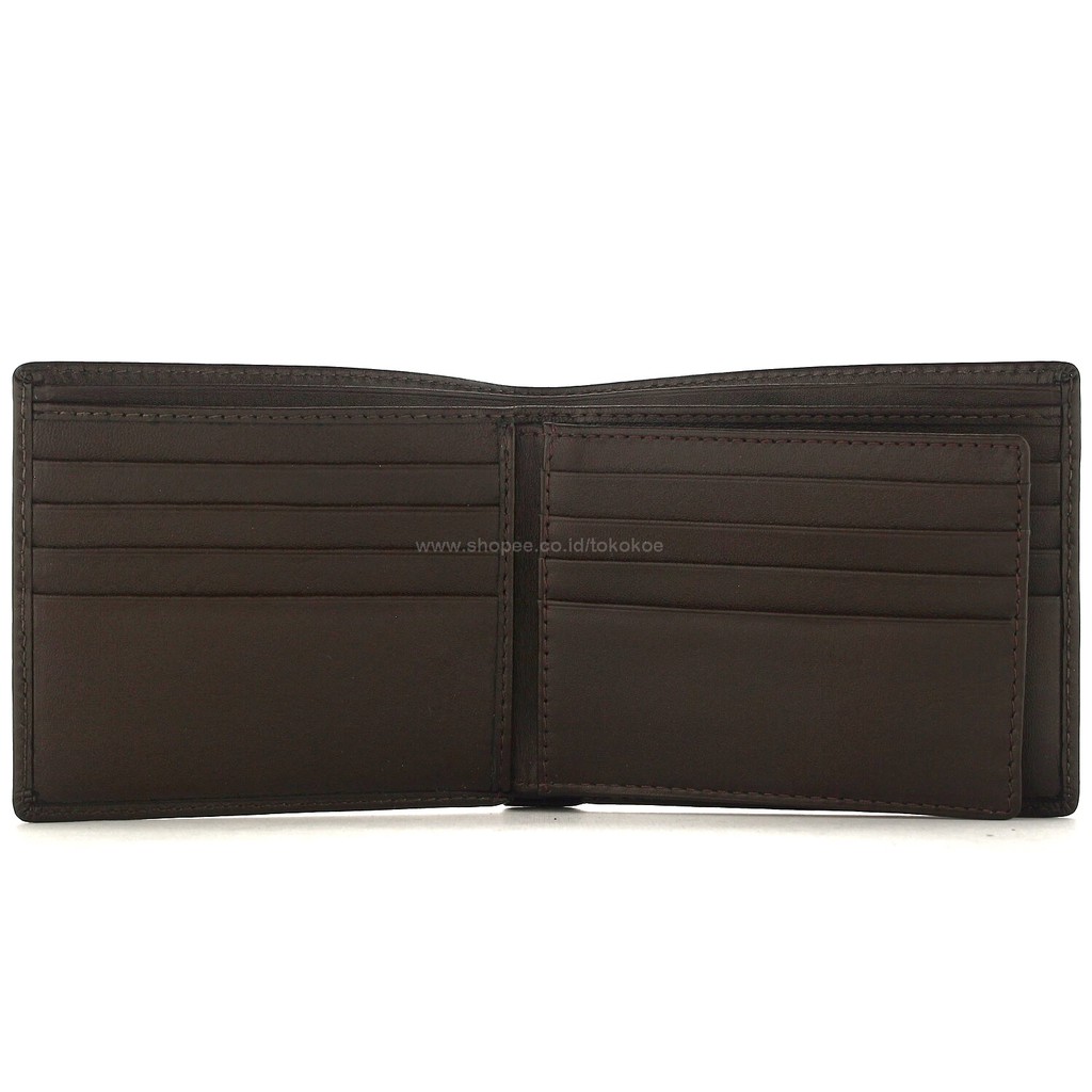 TOKOKOE - Dompet Pria model Tidur bahan Kulit Premium Dompet Lipat - BB 956 Brown