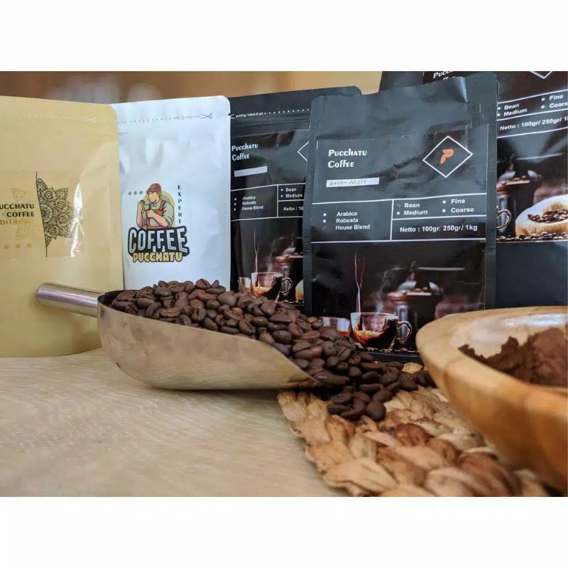 

Kopi House Blend Aceh Gayo Pucchatu Coffee 200gr Roastbean