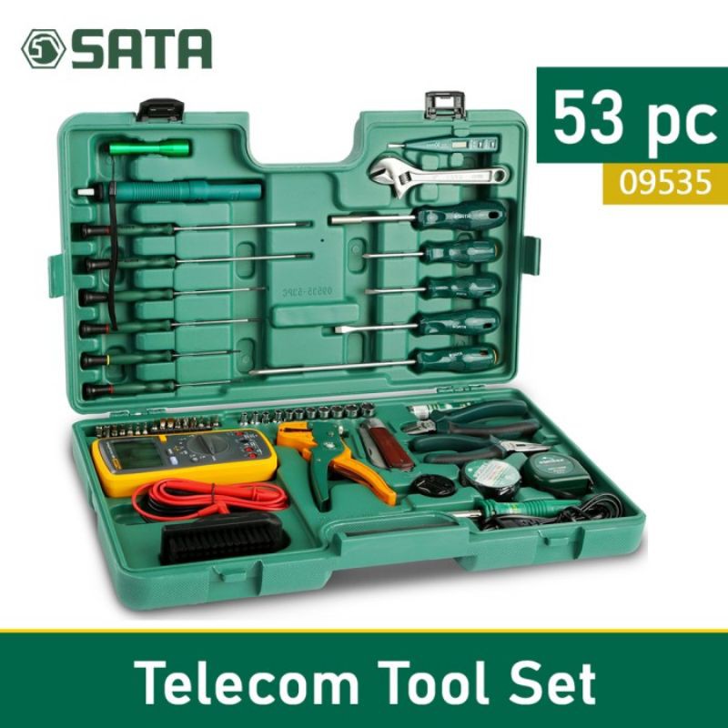 TOOL KIT SET 09535 53PC PROFESSIONAL ELECTRONIC TOOL SET SATA