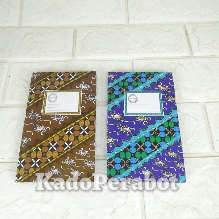 buku kecil notebook kuramas - buku kas kecil - buku notes kecil MEGA STORE