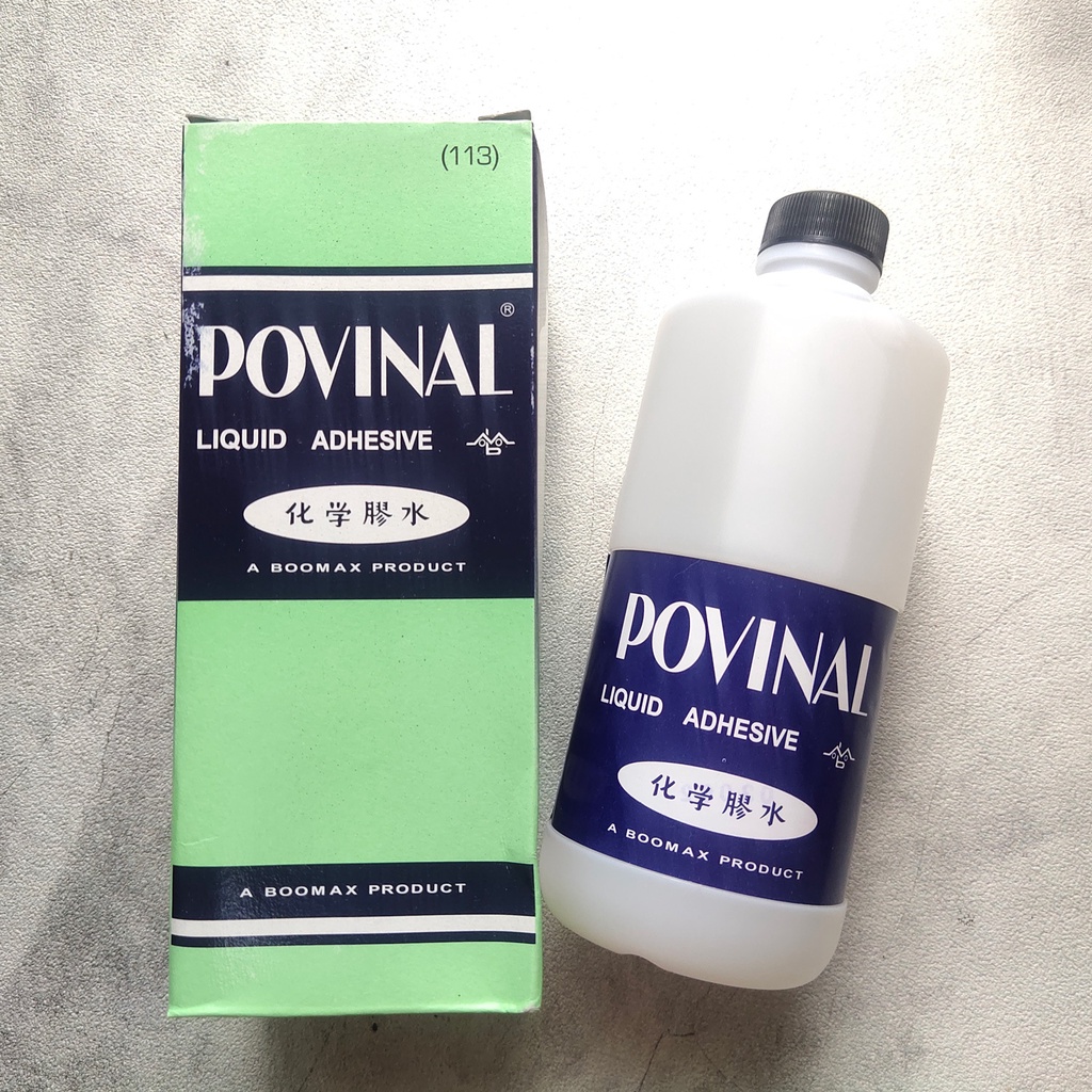 

Lem Povinal 113 - Lem Cair Povinal Besar 500ml READY STOK