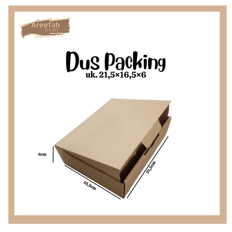 

KARDUS KARTON / KARDUS BOX / KARDUS PACKING DIE CUT UKURAN 21,5x16,5x6 cm