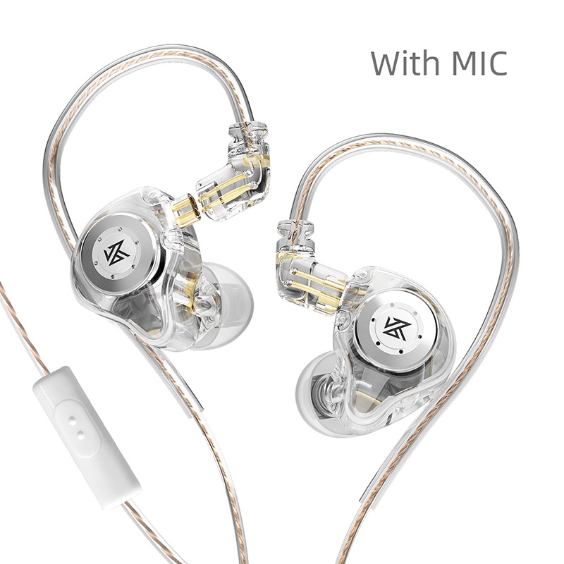 Knowledge Zenith EDX EDX PRO EDX ULTRA Earphones Dynamic HIFI Bass Stage IEM WITH MICROPHONE-PRO CRYSTAL