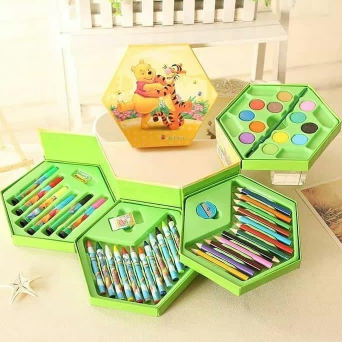 

Crayon Set 4 In1 Mewarnai Anak 46 Pcs Motif Kartun Terlengkap