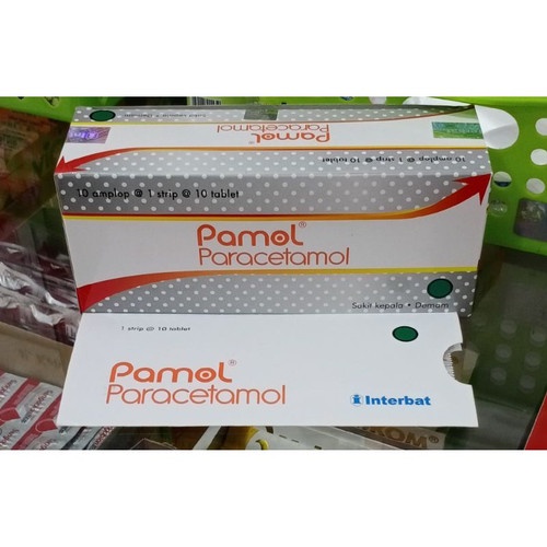 Jual Pamol Tab 500mg // Obat Demam Nyeri | Shopee Indonesia