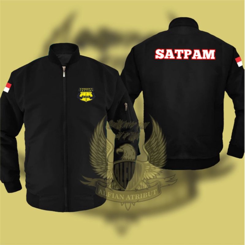 jaket satpam,jaket bomber satpam