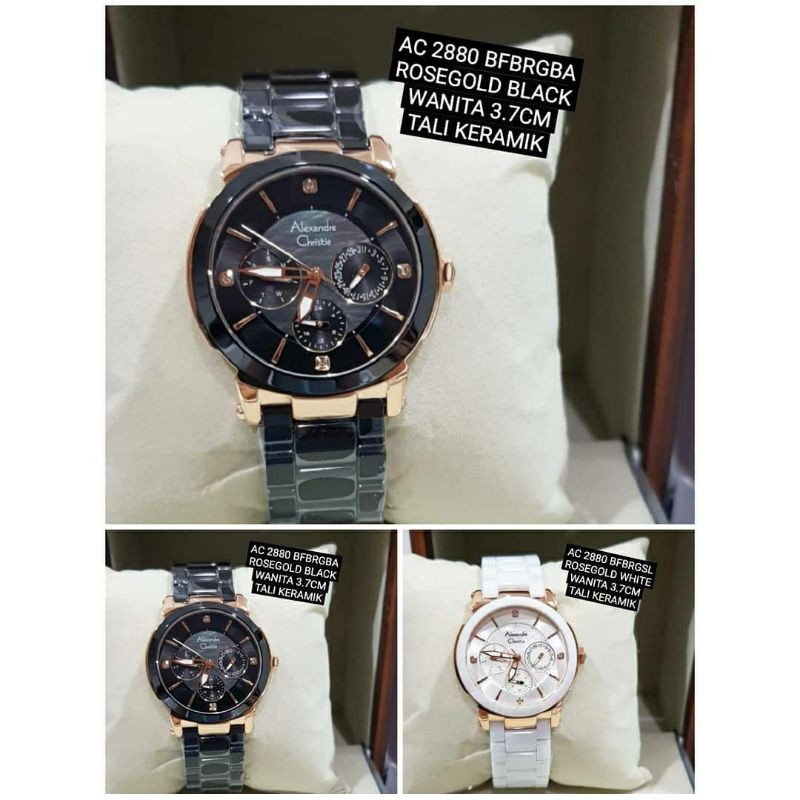 Alexandre Christie Wanita AC2880 Ceramic Original