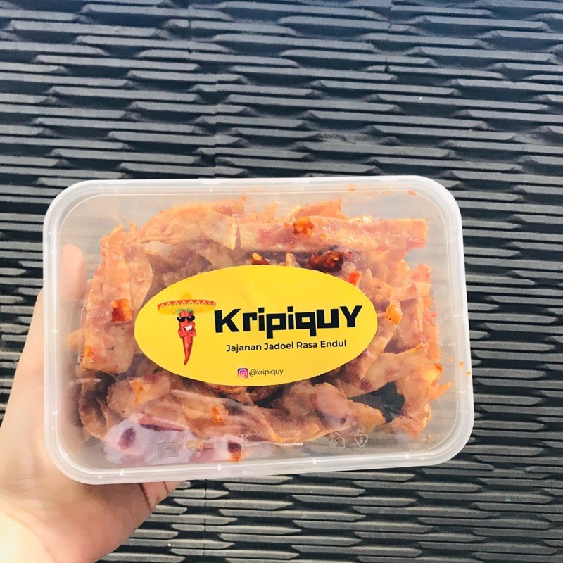 

Kripik singkong pedas manis