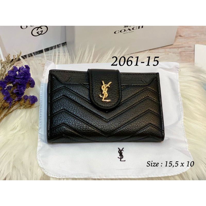 Dompet 2061 Import Terbaru Free Box / Dompet Wanita Slot Card Banyak