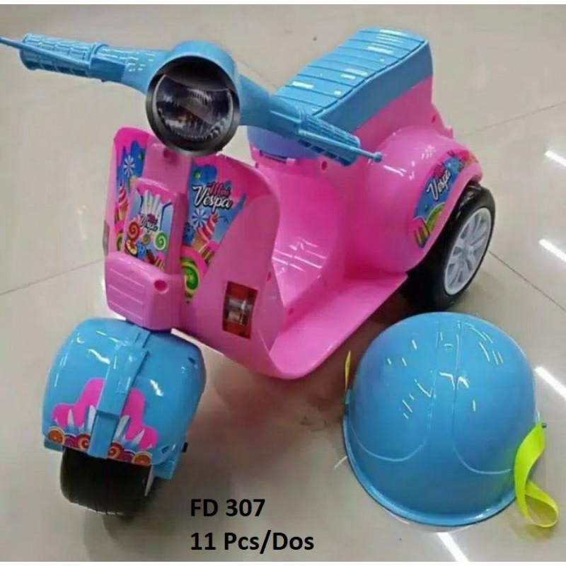 MAINAN SEPEDA MINI VESPA SEPEDA VESPA MURAH