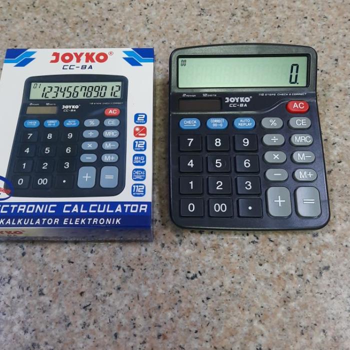 

Best! Kalkulator Joyko CC-8A 12 Digit / Calculator Joyko CC-8A