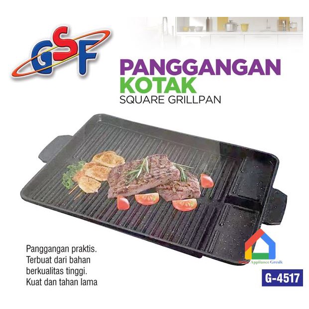 Yakiniku Grill pan BBQ Grillpan Alat Pemanggang Barberque Non Stick Alat Pemanggang BBQ / Tempat Pemanggang Daging