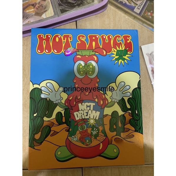 BINDER NCT DREAM HOT SAUCE OFFICAL JENO JAEMIN MARK RENJUN HAECHAN JISUNG CHENLE