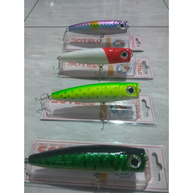 Lure popper Sotelo Rattle Floating