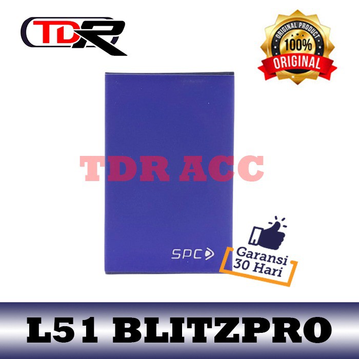 BATERAI SPC L51 BLITZ PRO ORIGINAL 100% KUALITAS BAGUS