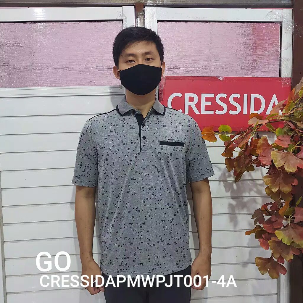 BB Polo Shirt CRESSIDA Original PMWPJT001 4A kaos pria