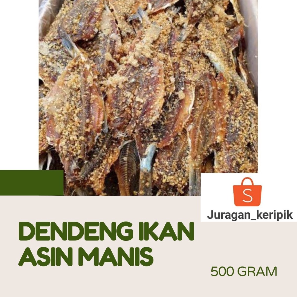 

Dendeng Ikan Manis Kemasan 500 Gram