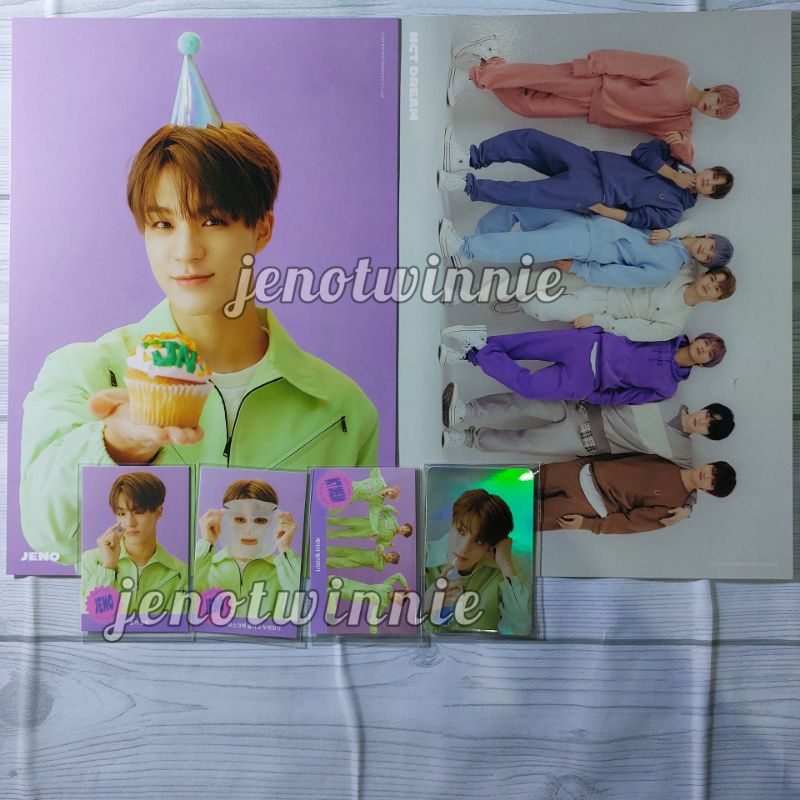 Season Greeting SG 2020 2021 Jeno  PC Benefit WD Aladin Polaroid