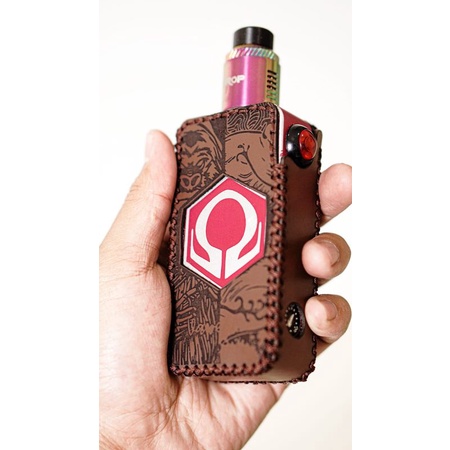 leather case hexom   slevee hexom v3   oframe 100  kulit asli