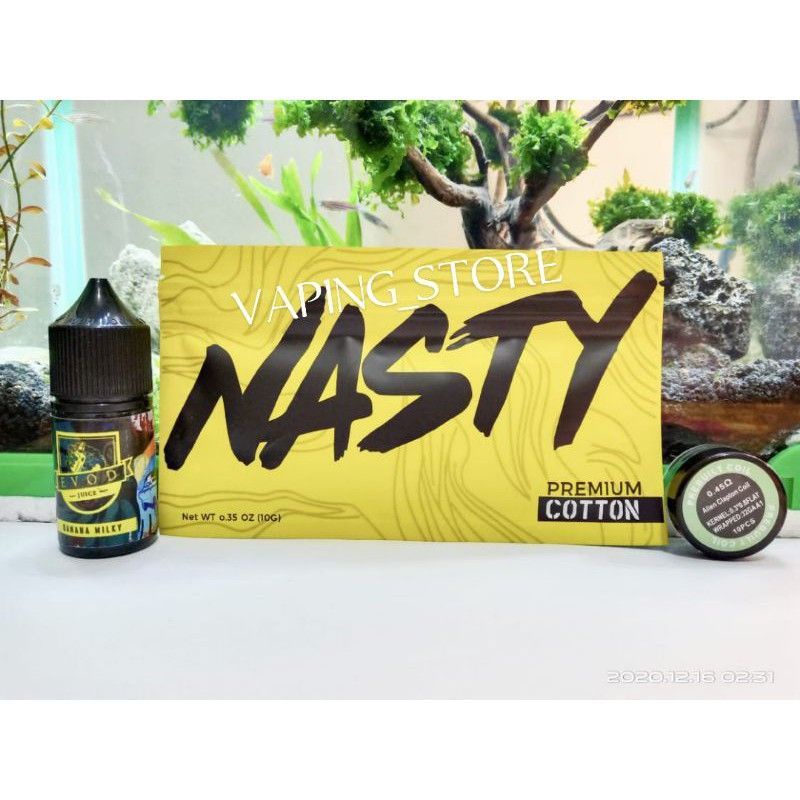 Promo KAPAS NASTY+KOIL ALIEN+LIQUD 30- ML PAKET HEMAT