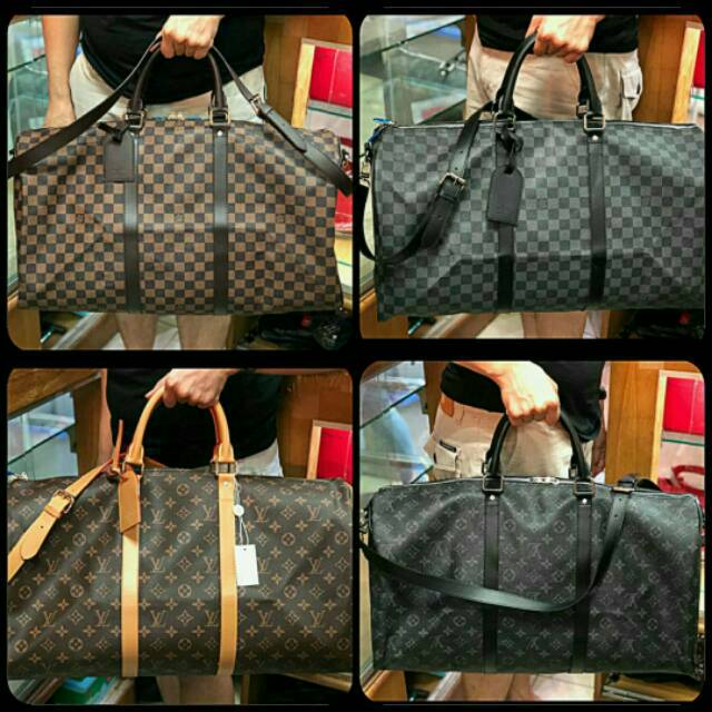 TAS LV TRAVEL BAG KEPALL AAA