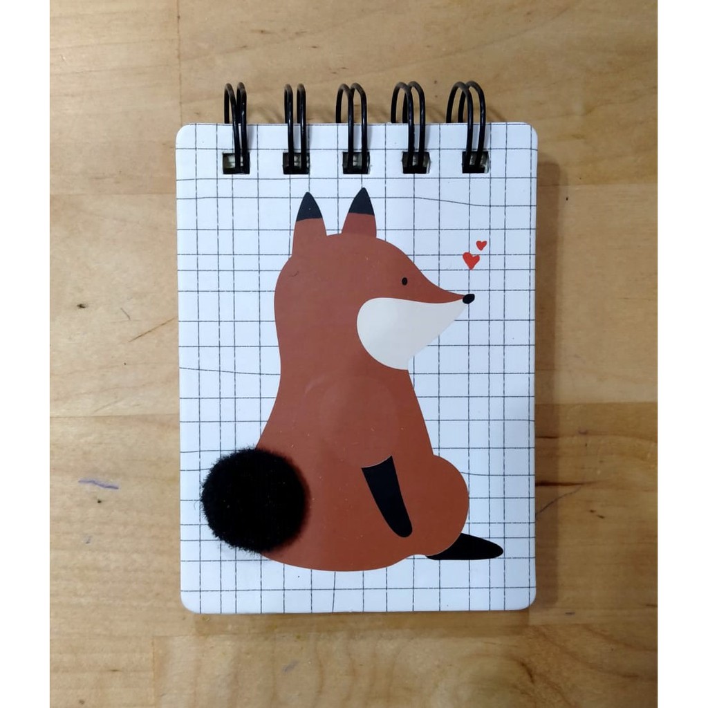 

Notes Kecil Motif Srigala Wolf Ukuran A6 isi 292 Lembar Bergaris