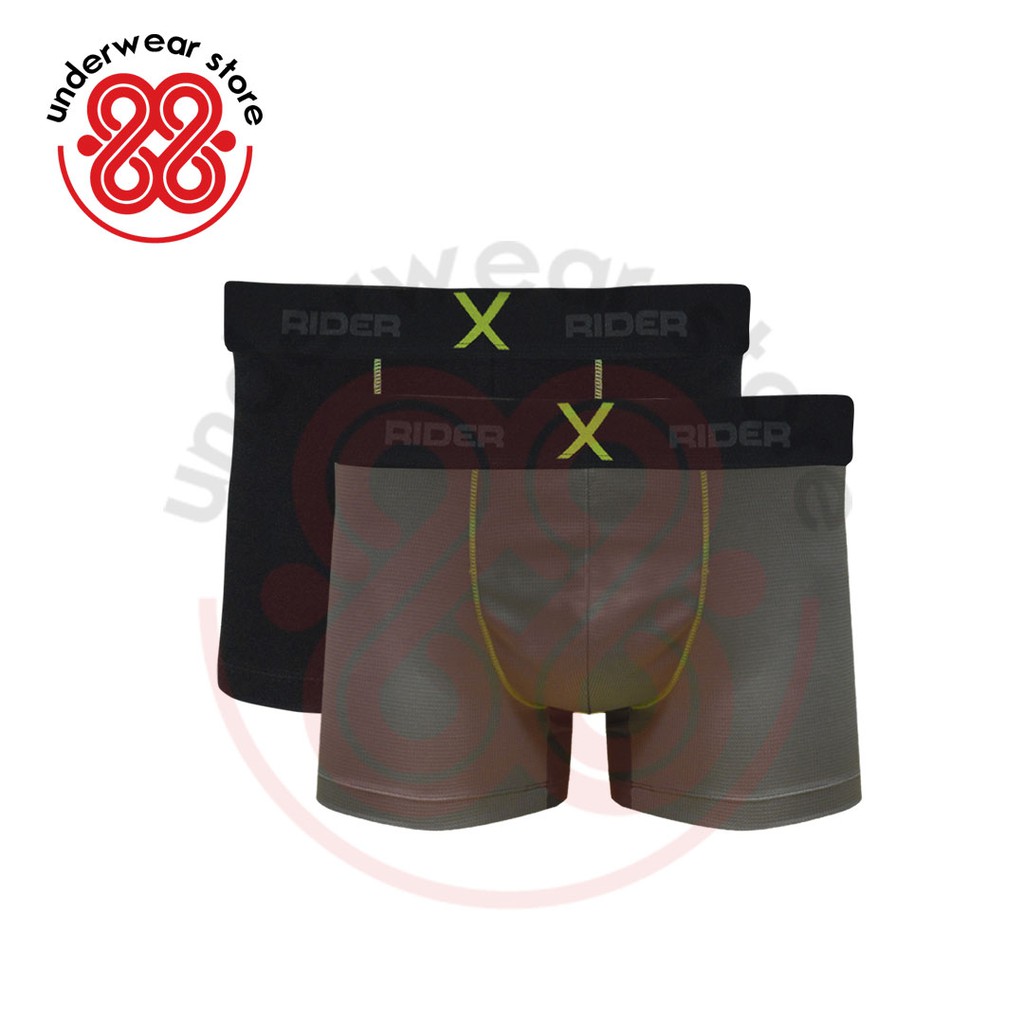 Rider Xtracool R880B Celana Dalam Pria Boxer Isi 2 Pcs