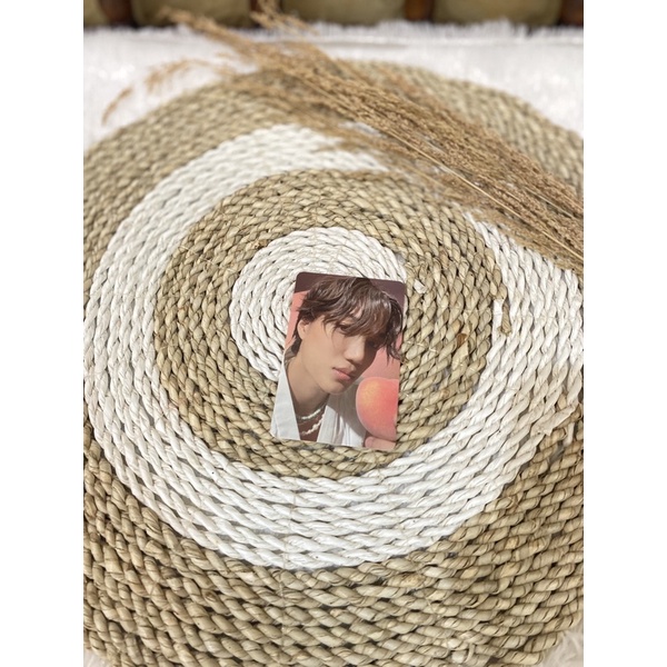 OFFICIAL PHOTOCARD KAI EXO PEACHES