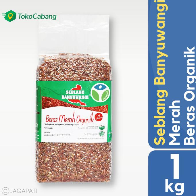 

Beras Merah Organik Vacum1kg - Seblang Banyuwangi - Organik