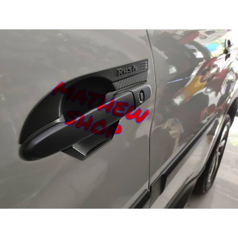 Paket Outer Handle All New Rush 2018 2019 2020 2021 2022 2023 2024 Hitam Doff Dan Cover Door Handle 