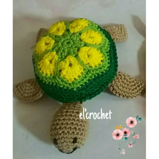 Amigurumi (boneka rajut) kura-kura