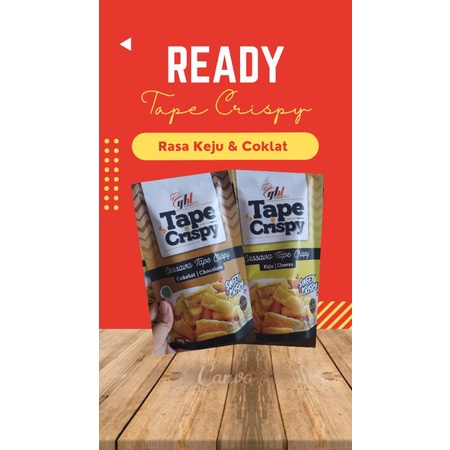 TAPE CRISPY KRISPI KRIUK OLEH - OLEH MURAH CAMILAN SEHARI-HARI KHAS BONDOWOSO