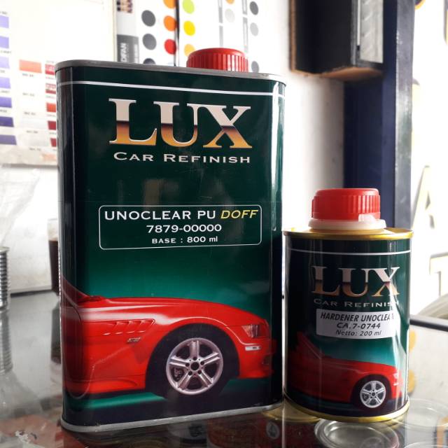 

Clear lux unoclear doff