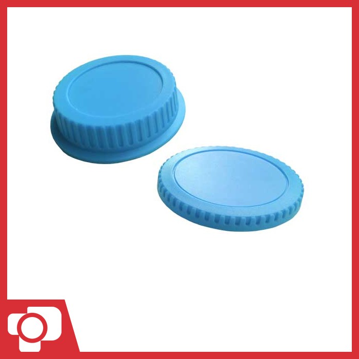 Rear &amp; Body Cap For Canon Light Blue